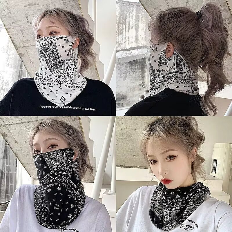 Cycling Face Mask - Maska przeciwsłoneczna w stylu punk dla