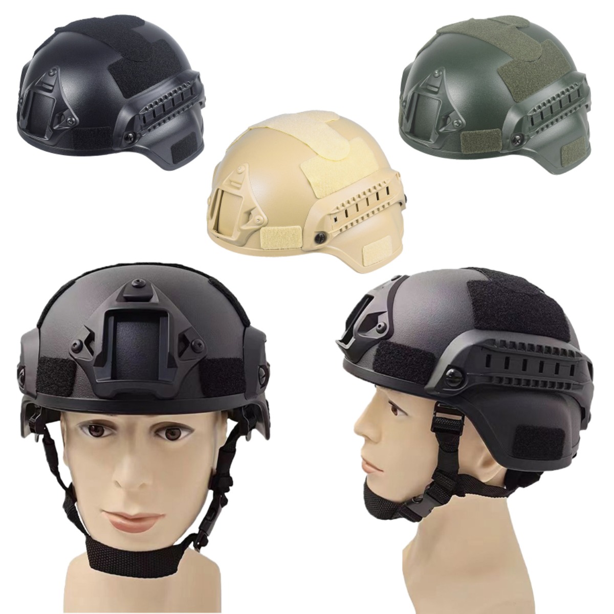 Cycling Gear And Equipment - Taktyczny hełm MICH2000 Softair MH, hełm