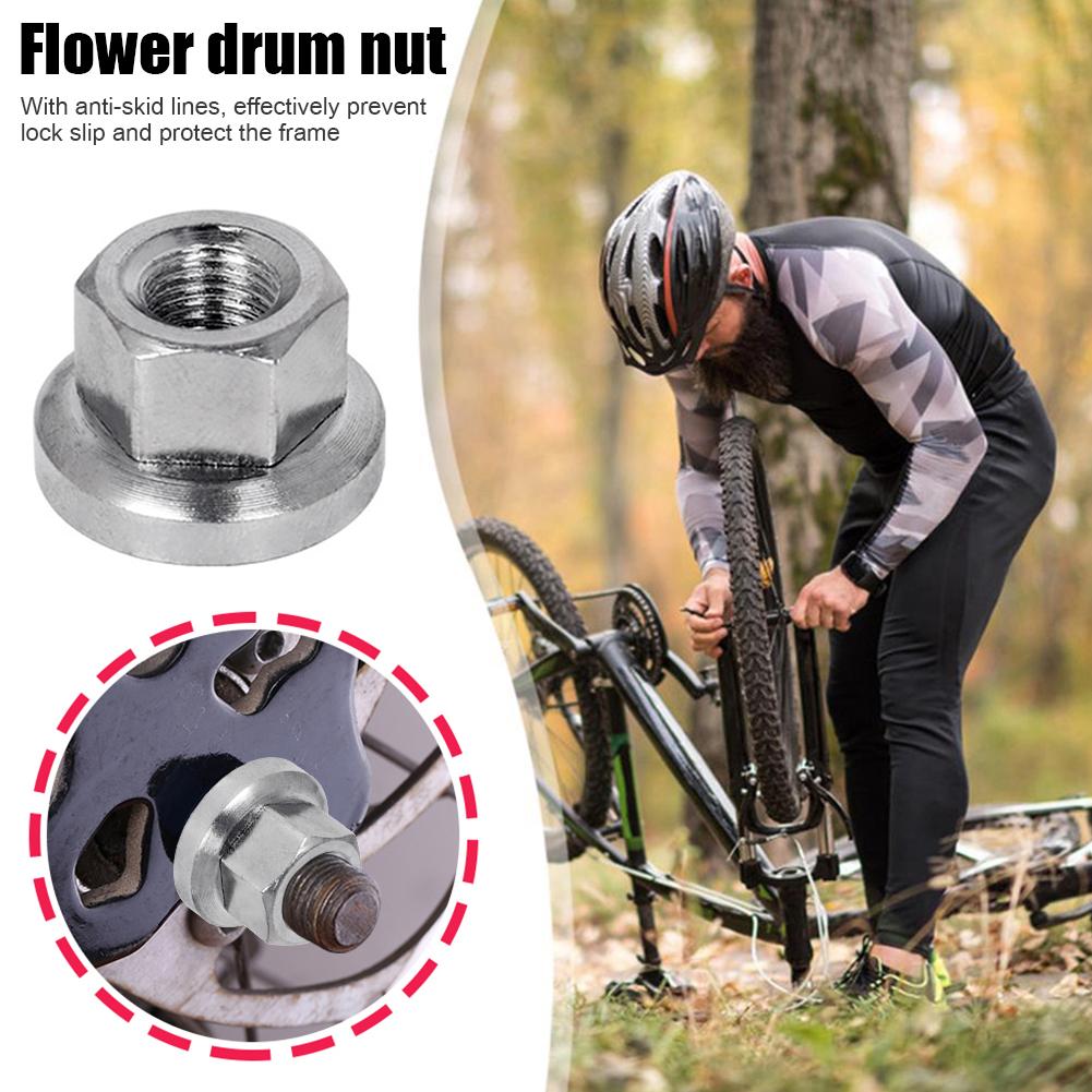 Cycling Gear Hub - Nakrętki piasty rowerowej M10, rower ostrokołowy,