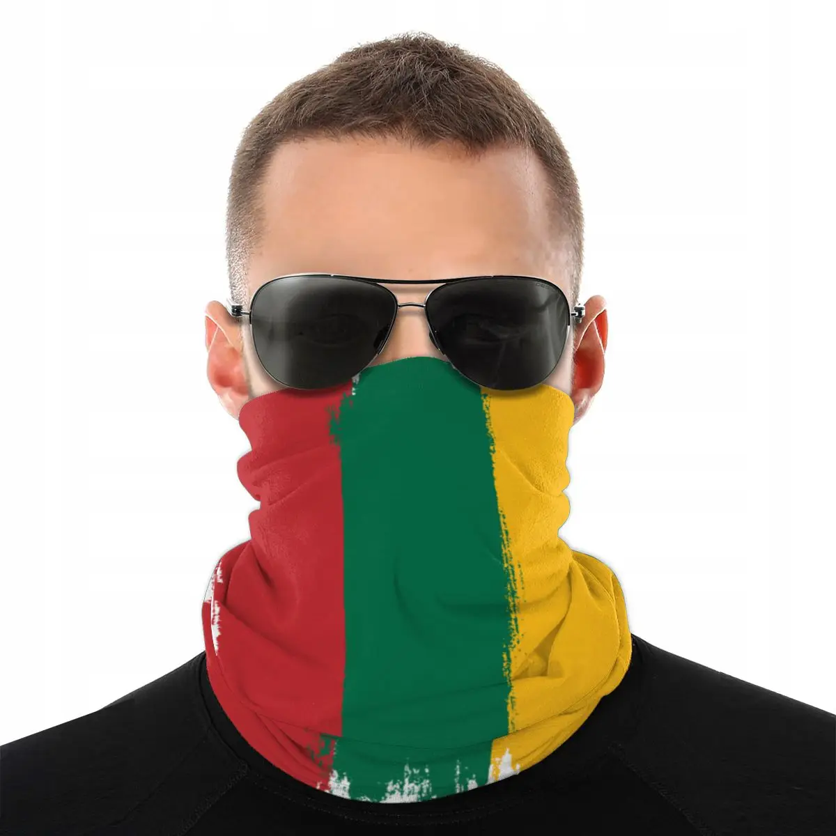 Cycling Face Mask - Nowe szaliki z flagą Litwy, maski