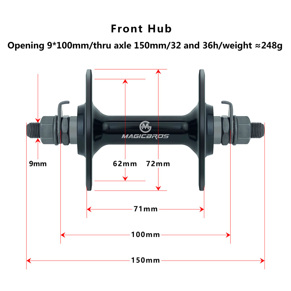 MAGICBROS Piasta rowerowa do r – Cycling Gear Hub recenzja i cena