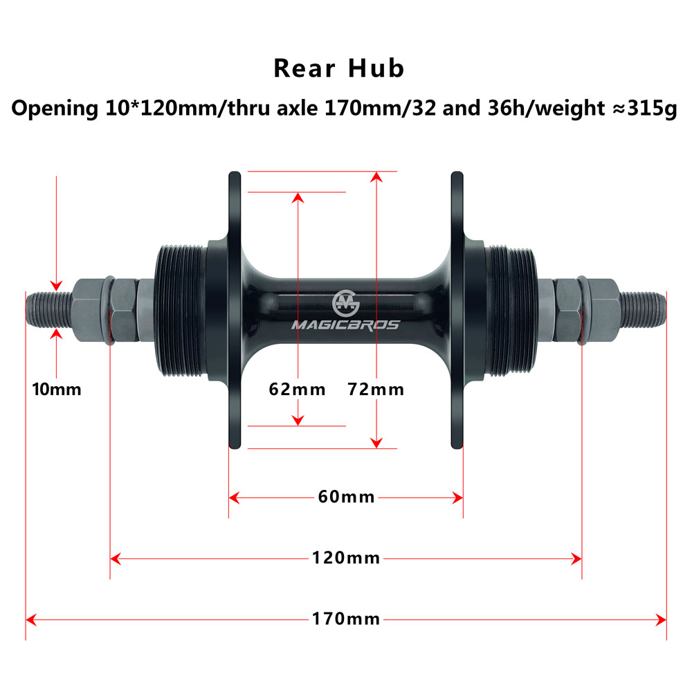 MAGICBROS Piasta rowerowa do r – Cycling Gear Hub recenzja i cena