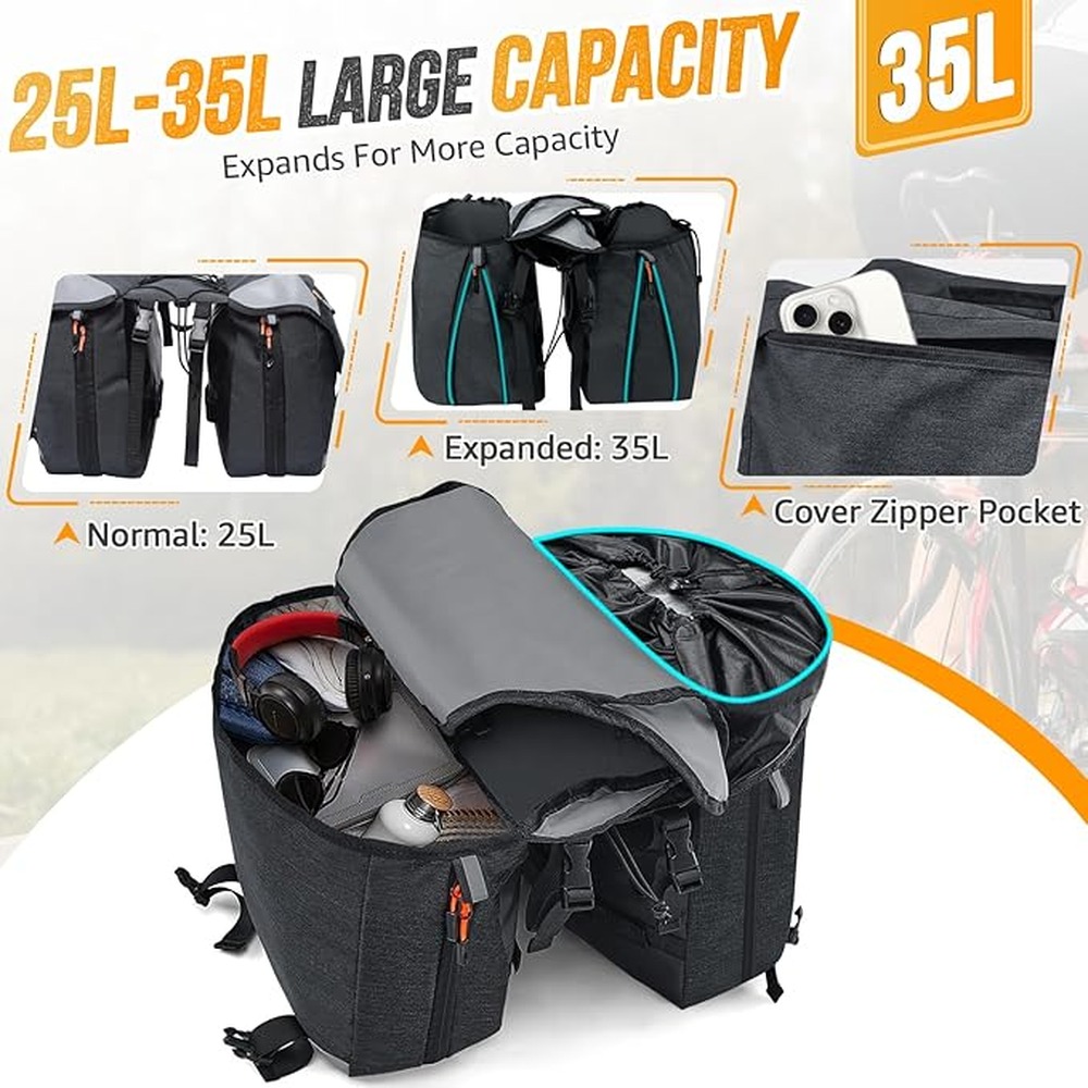 Torba rowerowa na bok roweru o – Cycling Gear Needed recenzja i cena